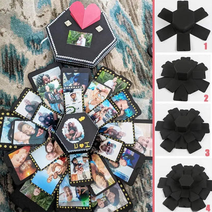 Exploding Photo GIft Box